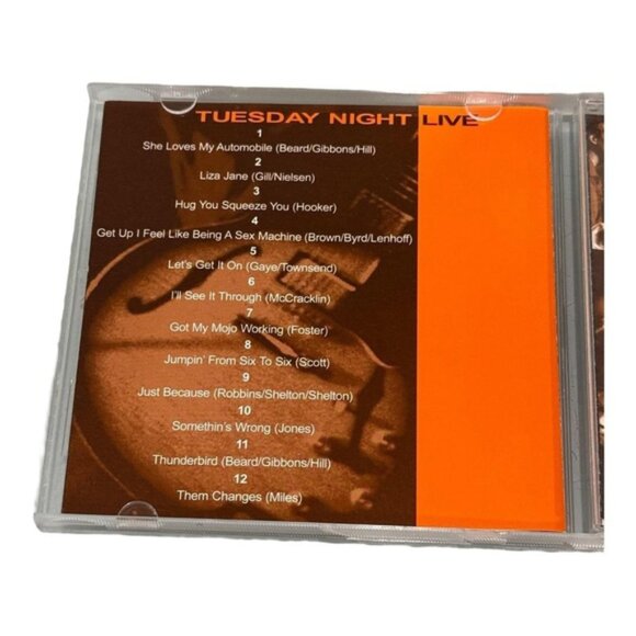 The Steve Strongman Band CD Tuesday Night Live Blues Rock Album Basement Bar - Picture 8 of 10